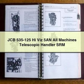 JCB 535-125 Hi Viz 5AN All Machines Telescopic Handler SRM