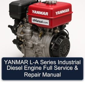 YANMAR L-A Series Industrial Diesel Engine Full Service & Repair Manual