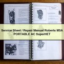 Service Sheet/Repair Manual Roberts M5A PORTABLE AC SuperHET
