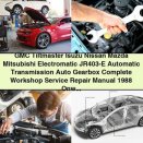 GMC Tiltmaster, Isuzu, Nissan, Mazda, Mitsubishi Electromatic JR403-E Automatic Transmission Complete Workshop Service Repair Manual 1988 Onwards