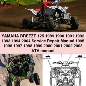 Yamaha BREEZE 125 1989-1994, 2004 ATV Service Repair Manual