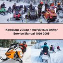 Kawasaki Vulcan 1500 VN1500 Drifter Service Repair Manual 1999 2005