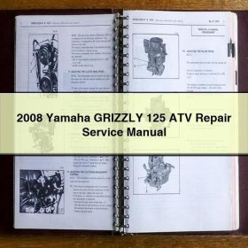 2008 Yamaha GRIZZLY 125 ATV Service Repair Manual