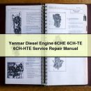 Yanmar Diesel Engine 6CHE 6CH-TE 6CH-HTE Service Repair Manual Download PDF