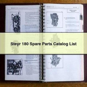 Steyr 180 Spare Parts Catalog List