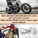 2005 2006 2007 2008 2009 2010 2011 2012 2013 2014 2015 Yamaha RS90 RST90 RSG90 Venture Vector Rage Service Repair Manual