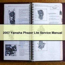 2007 Yamaha Phazer Lite Service Repair Manual