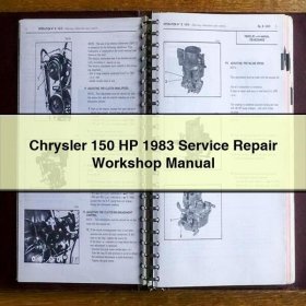 Chrysler 150 HP 1983 Service Repair Workshop Manual PDF Download