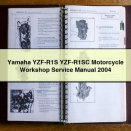 Yamaha YZF-R1S YZF-R1SC Motorcycle Workshop Service Manual 2004 PDF Download