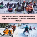 2000 Yamaha SX500 Snowmobile Service Repair Maintenance Overhaul Workshop Manual