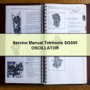 Service Repair Manual Tektronix SG505 OSCILLATOR