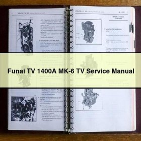 Funai TV 1400A MK-6 TV Service Repair Manual