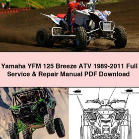 Yamaha YFM 125 Breeze ATV 1989-2011 Full Service & Repair Manual