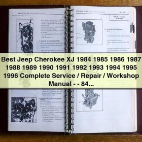 Jeep Cherokee XJ Complete Service Repair Workshop Manual (1984-1996)