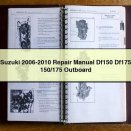 Suzuki 2006-2010 Repair Manual Df150 Df175 150/175 Outboard