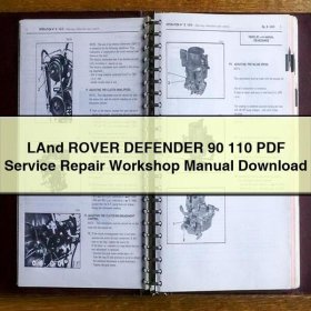 Land Rover DEFENDER 90 110 Service Repair Workshop Manual