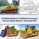 Hyundai R430LC-9 Crawler Excavator Service Repair Manual-PDF