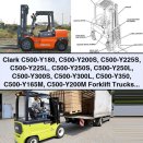 Clark Forklift Trucks C500 Series Service Repair Manual