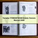 Yamaha YFM600FWAM-Grizzly Owners Manual 2000
