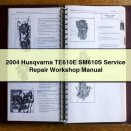 2004 Husqvarna TE610E SM610S Service Repair Workshop Manual
