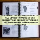 Yale E818 GC GLC GDC080-100-120VX GC GLC GDC080 100VXBCS GC GLC GDC120SVX GC GLC GDC120VXPRS Lift Truck Service Repair Manual PDF