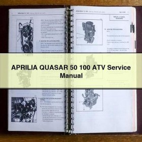 APRILIA QUASAR 50 100 ATV Service Repair Manual