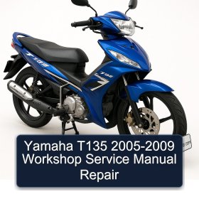 Yamaha T135 2005-2009 Workshop Service Manual Repair