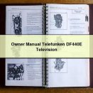 Owner Manual Telefunken DF440E Television