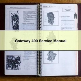 Gateway 400 Service Repair Manual