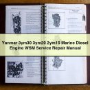 Yanmar 3ym30 3ym20 2ym15 Marine Diesel Engine WSM Service Repair Manual