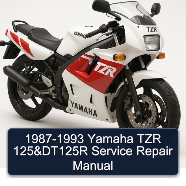 1987-1993 Yamaha TZR 125&DT125R Service Repair Manual