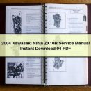 2004 Kawasaki Ninja ZX10R Service Manual Instant Download 04 PDF