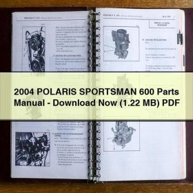 2004 POLARIS SPORTSMAN 600 Parts Manual-(1.22 MB)