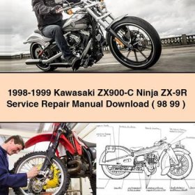 1998-1999 Kawasaki ZX900-C Ninja ZX-9R Service Repair Manual ( 98 99 )