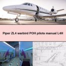 Piper ZL4 warbird POH pilots Manual L4H