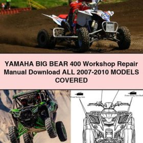 Yamaha BIG BEAR 400 Workshop Repair Manual All 2007-2010 ModelS COVERED