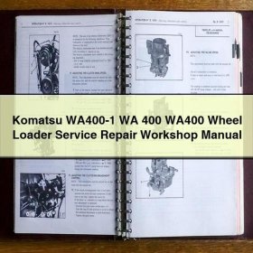 Komatsu WA400-1 WA 400 WA400 Wheel Loader Service Repair Workshop Manual