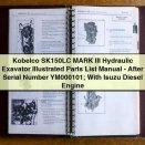 Kobelco SK150LC MARK III Hydraulic Excavator Illustrated Parts List Manual