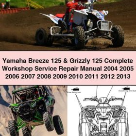 Yamaha Breeze 125 & Grizzly 125 Complete Workshop Service Repair Manual 2004 2005 2006 2007 2008 2009 2010 2011 2012 2013