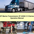 ZF Marine Transmission ZF 23560 C D Series Operation Manual