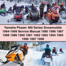 Yamaha Phazer 480 Series Snowmobile 1984-1999 Service Repair Manual