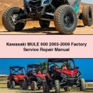 Kawasaki MULE 600 2003-2009 Factory Service Repair Manual PDF Download