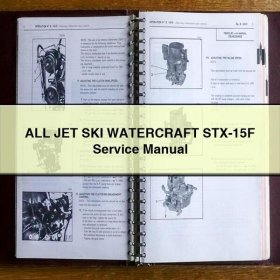 ALL JET SKI WATERCRAFT STX-15F Service Repair Manual