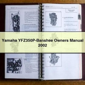 Yamaha YFZ350P-Banshee Owners Manual 2002