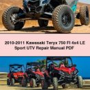 2010-2011 Kawasaki Teryx 750 FI 4x4 LE Sport UTV Repair Manual PDF Download
