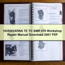HUSQVARNA TE TC SMR 570 Workshop Repair Manual 2001