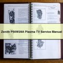 Zenith P50W28A Plasma TV Service Repair Manual