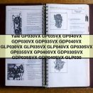 Yale GP/GDP/GLP Series Forklift Models GP030VX-GP040VX, GDP030VX-GDP040VX, GLP030VX-GLP040VX, GP030SVX-GP040SVX, GDP030SVX-GDP040SVX, GLP030
