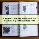 KAWASAKI JET SKI JH900 JT900 Full Service & Repair Manual 1995-1998