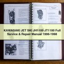 KAWASAKI JET SKI JH1100 JT1100 Full Service & Repair Manual 1996-1998
